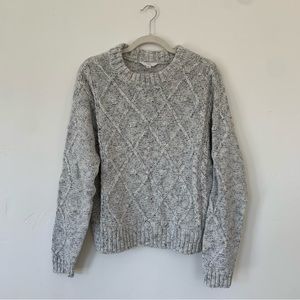 Marbled gray sweater